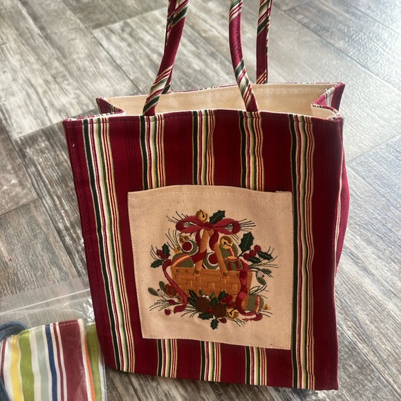 Y2K Longaberger tote bags : holiday 2005 tote bag & sunny day tote •deadstock - Picture 2 of 8